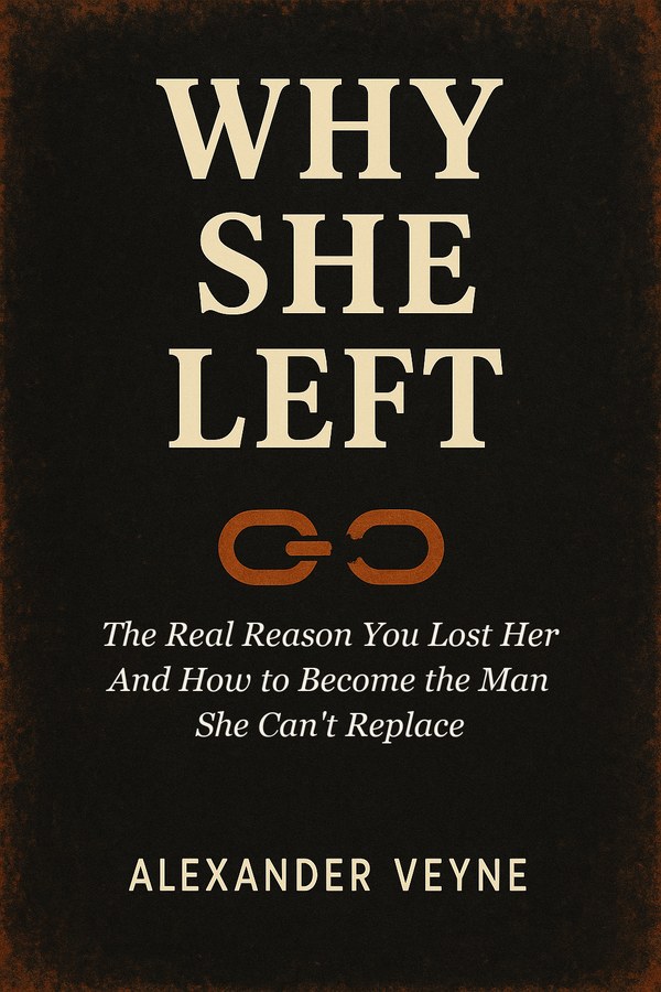 Why She Left — book cover